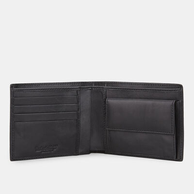 Timberland Men's Bifold Coin Pocket Wallet Black Timberland Men's Bifold Coin Pocket Wallet Black