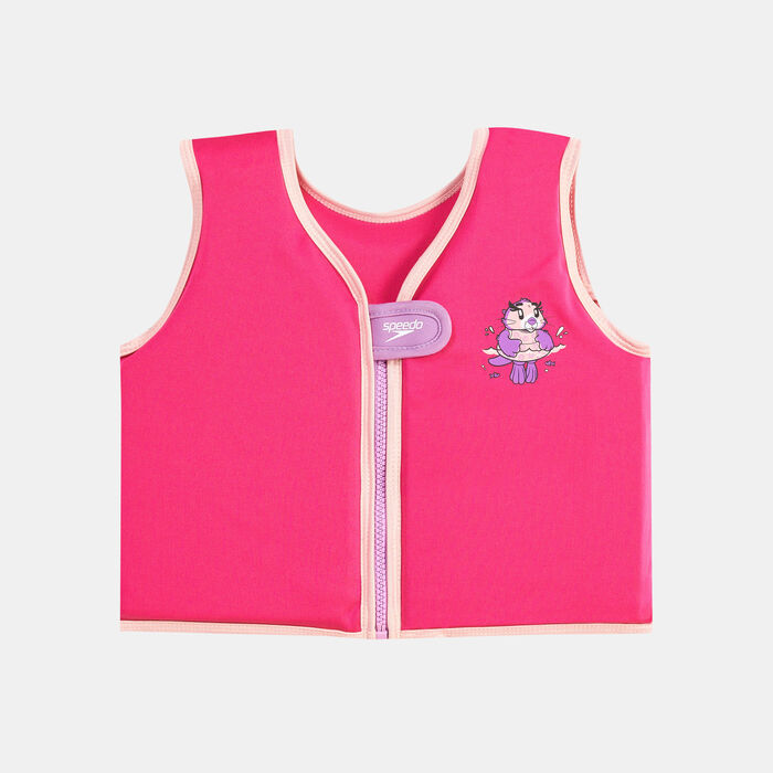 Speedo Kids' Learn to Swim Character Printed Float Vest Pink Speedo Kids' Learn to Swim Character Printed Float Vest Pink image number 0