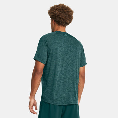 Under Armour Men's UA Tech Textured T-Shirt Green