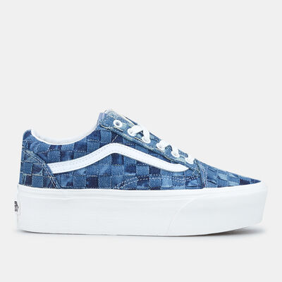 Vans Woven Old Skool Stackform Unisex Shoe Multi