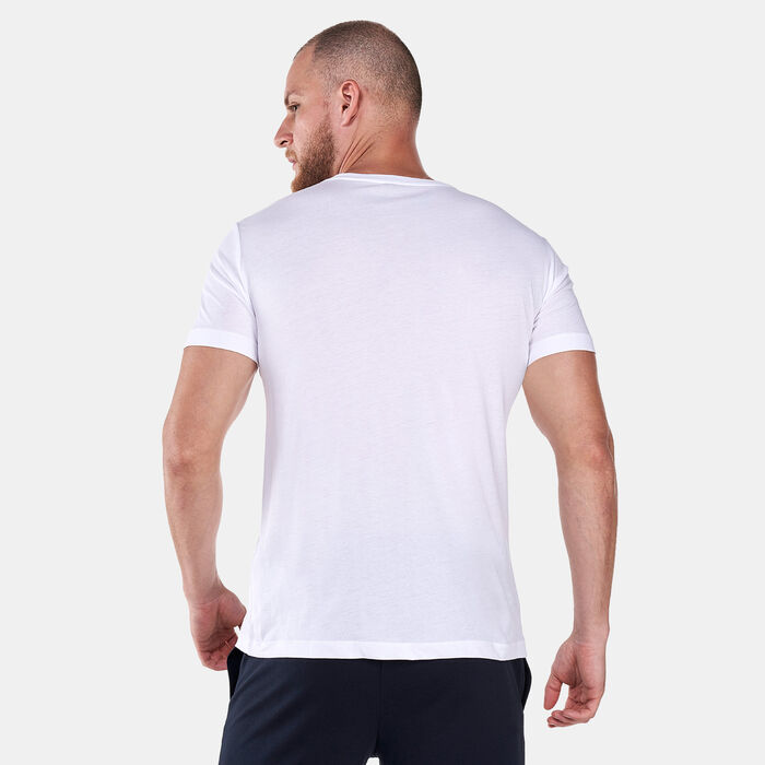 EA7 Emporio Armani Men's Train Gold Label T-Shirt White EA7 Emporio Armani Men's Train Gold Label T-Shirt White image number 1