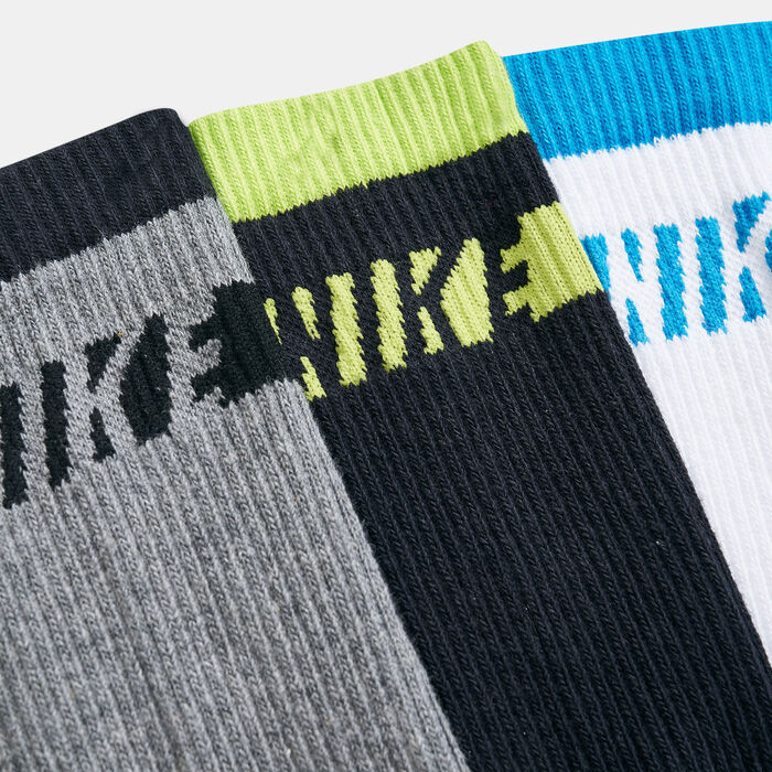 Nike Everyday Plus Cushioned Crew Socks (3 Pack) Multi Nike Everyday Plus Cushioned Crew Socks (3 Pack) Multi image number 1