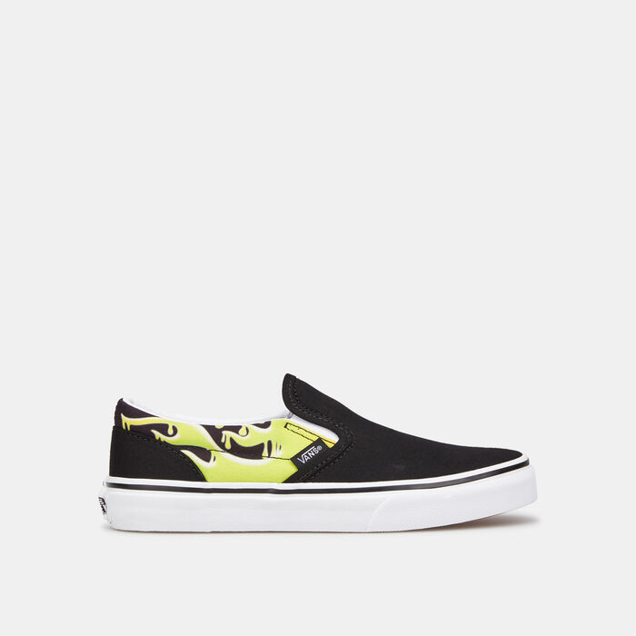 Vans Kids' Classic Slip-On Shoe Black Vans Kids' Classic Slip-On Shoe Black image number 0