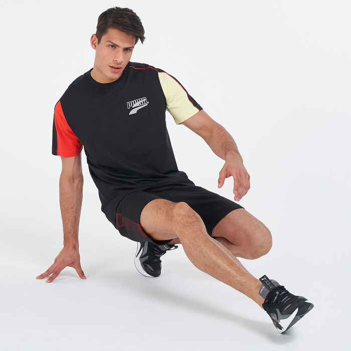 PUMA Men's DECOR8 Elevated T-Shirt Black PUMA Men's DECOR8 Elevated T-Shirt Black image number 2