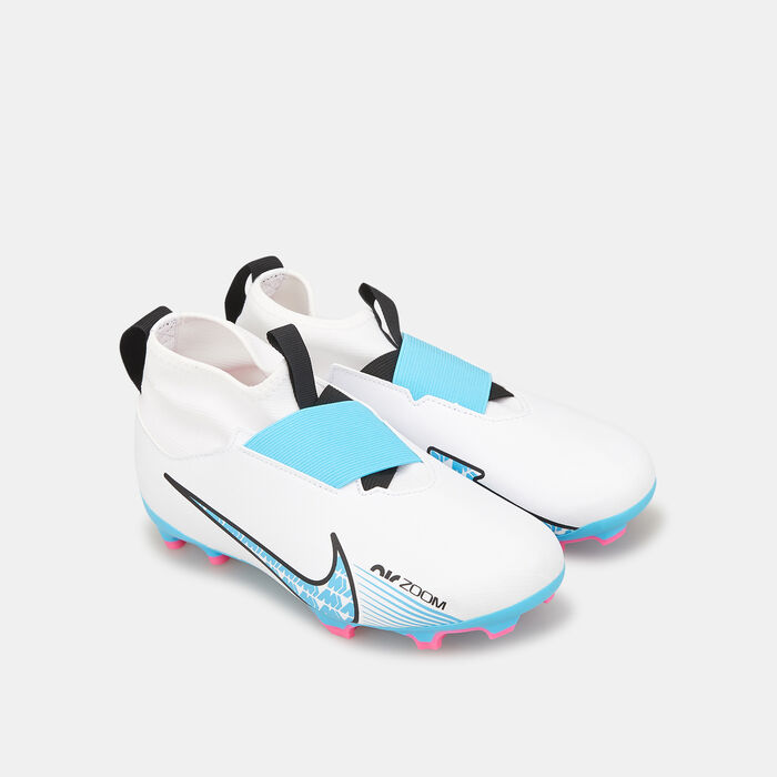 Nike Kids' Mercurial Superfly 9 Academy Multi-Ground Football Shoes White image number 1