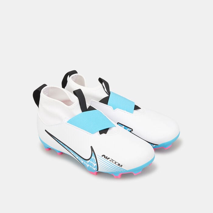 Nike Kids' Mercurial Superfly 9 Academy Multi-Ground Football Shoes White Nike Kids' Mercurial Superfly 9 Academy Multi-Ground Football Shoes White image number 1
