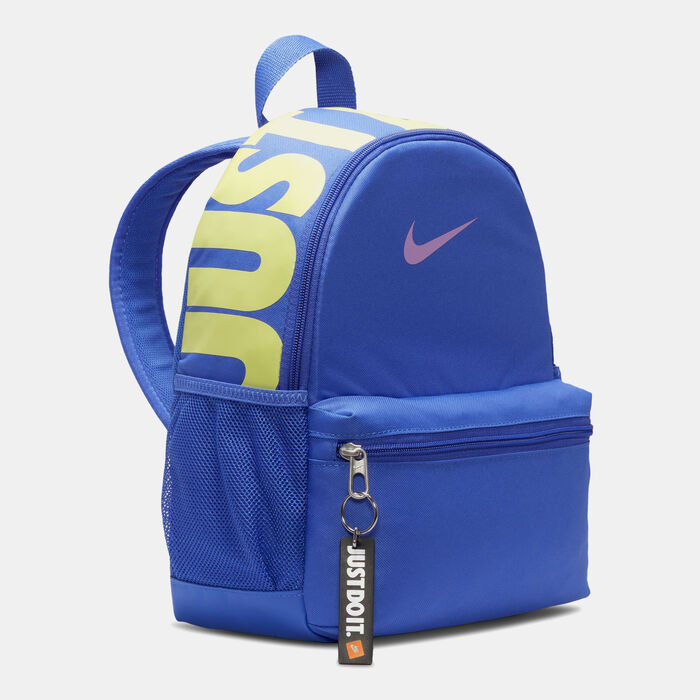 Nike Kids' Brasilia JDI Mini Backpack Blue Nike Kids' Brasilia JDI Mini Backpack Blue image number 1