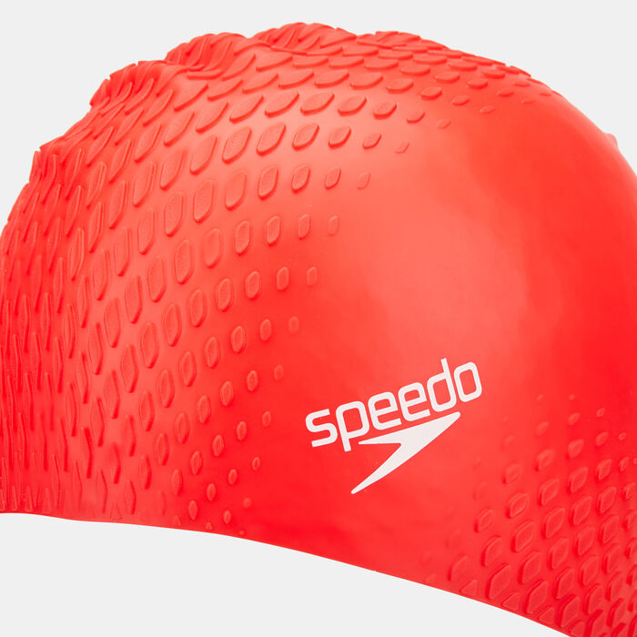 Speedo Bubble Active + Swimming Cap Red image number 2