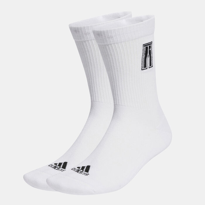 adidas Men's Track Suit Embroidered Socks Multi image number 0