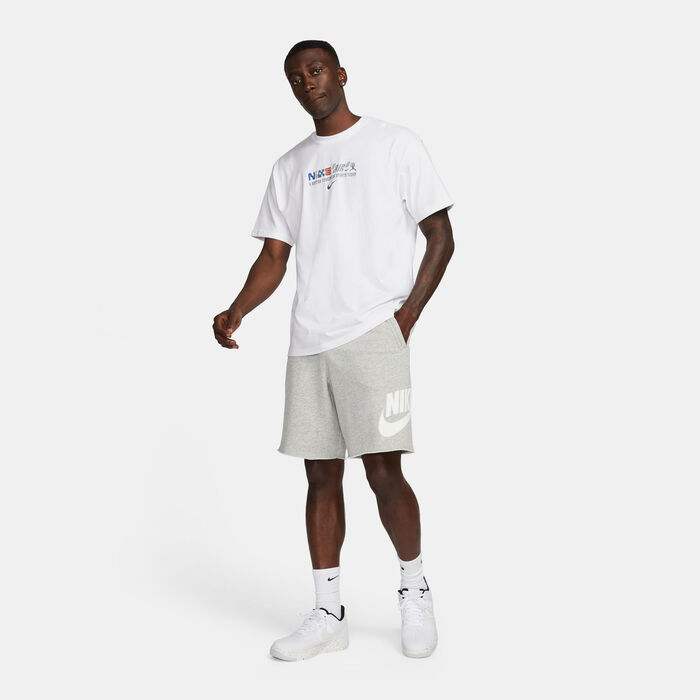 Nike Men's Club Alumni HBR Shorts Grey Nike Men's Club Alumni HBR Shorts Grey image number 4