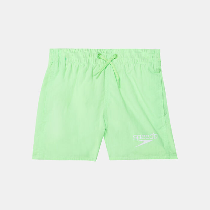 Speedo Kids' Essential 13-Inch Swimming Shorts Green Speedo Kids' Essential 13-Inch Swimming Shorts Green image number 0