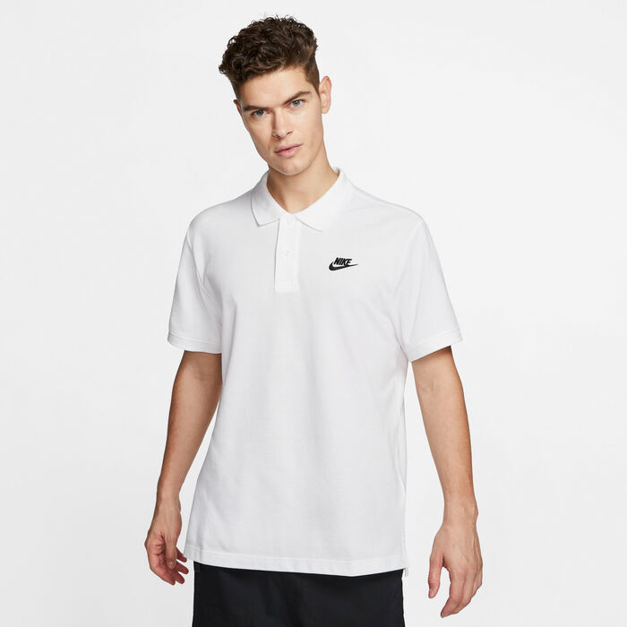 Nike Men's Sportswear Matchup Polo Shirt White image number 0