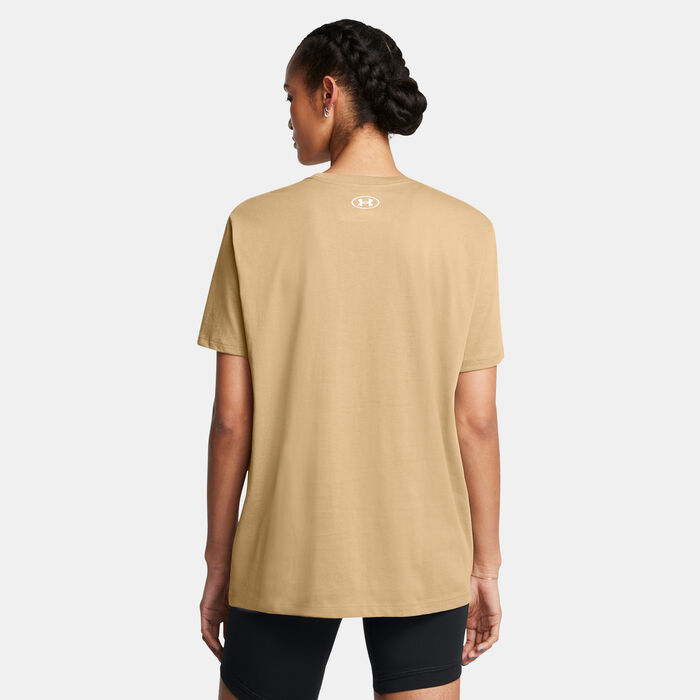 Under Armour Women's BF Logo T-Shirt Brown Under Armour Women's BF Logo T-Shirt Brown image number 1
