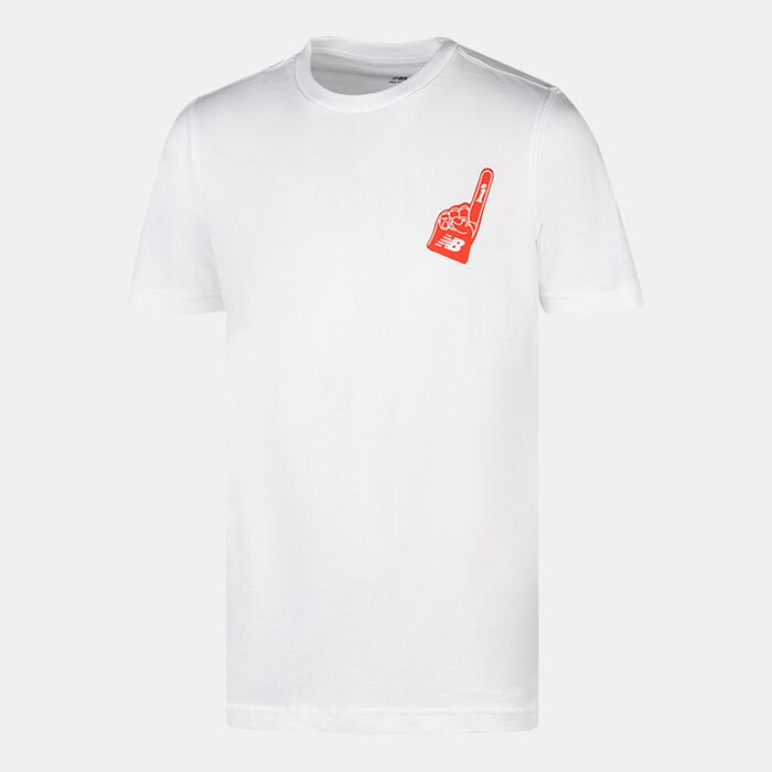 New Balance Kids' Graphic T-Shirt White New Balance Kids' Graphic T-Shirt White image number 0