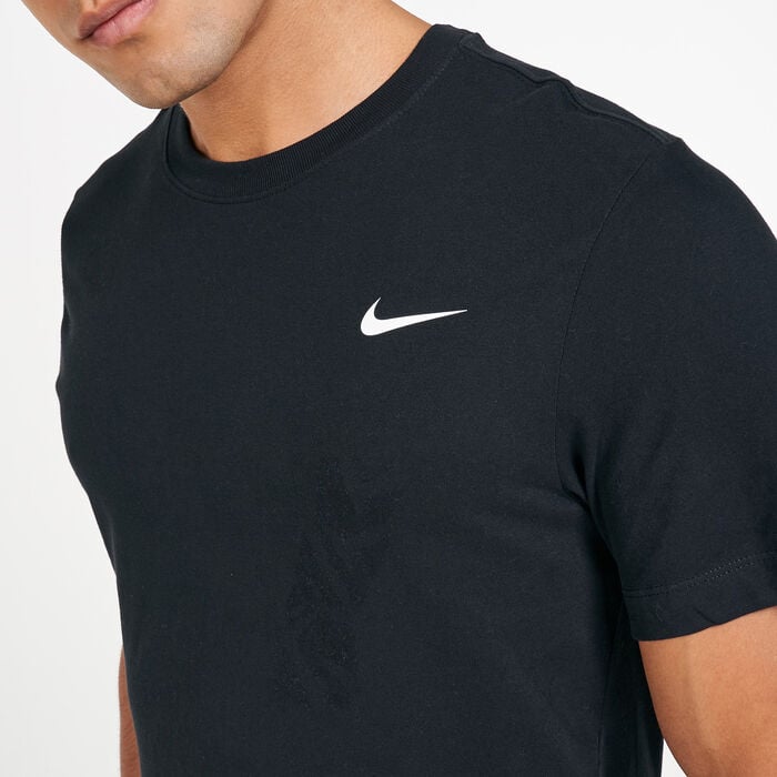 Nike Men's Dri-FIT Training T-Shirt Black Nike Men's Dri-FIT Training T-Shirt Black image number 3