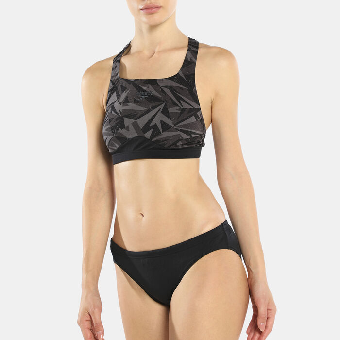 Speedo Women's Hyperboom Two-Piece Bikini Black Speedo Women's Hyperboom Two-Piece Bikini Black image number 3