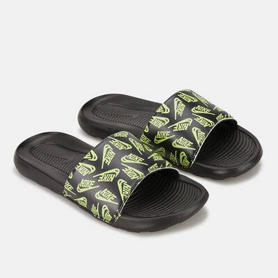 Nike Men's Victori One Printed Slides Black Nike Men's Victori One Printed Slides Black