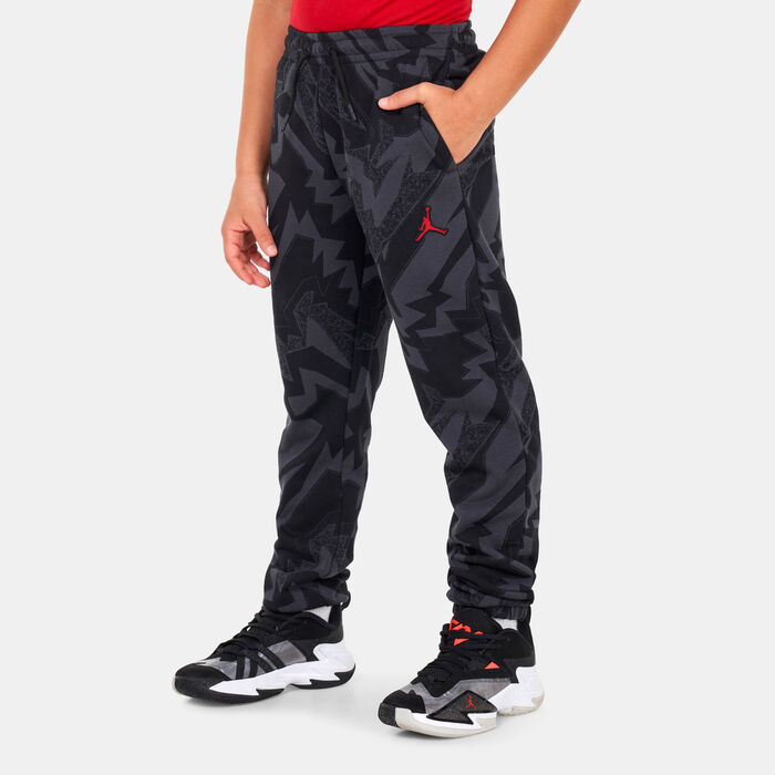 Jordan Kids' Essentials All Over Print Joggers (Older Kids) Black image number 0