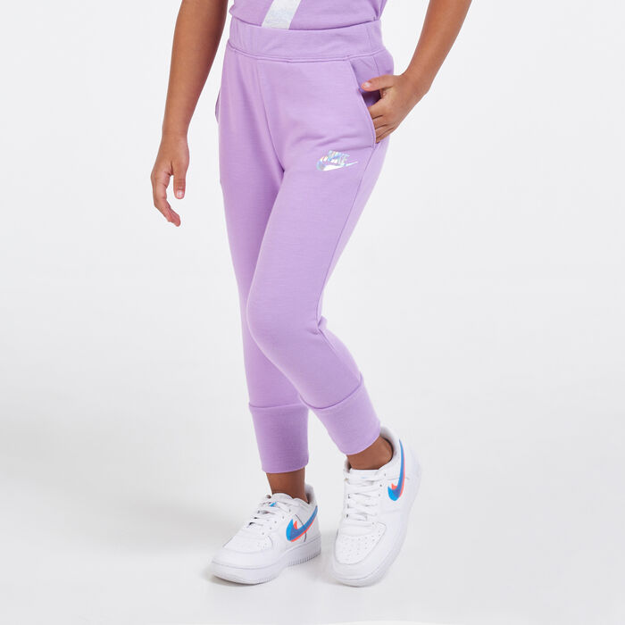 Nike Kids' Sportswear Fleece Sweatpants Purple Nike Kids' Sportswear Fleece Sweatpants Purple image number 0