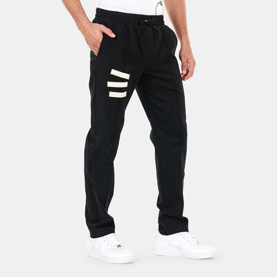 Tee Library Men's Straight Leg Stretch Woven Joggers Black