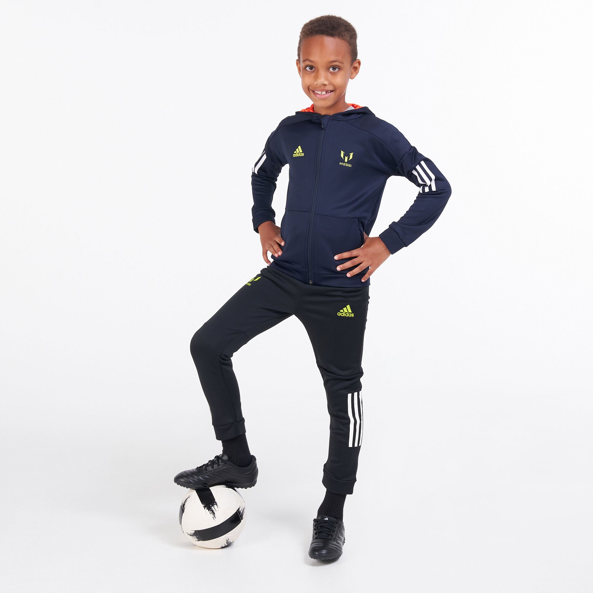 Buy adidas Kids Messi Football Inspired Track Pants Black in Qatar SSS