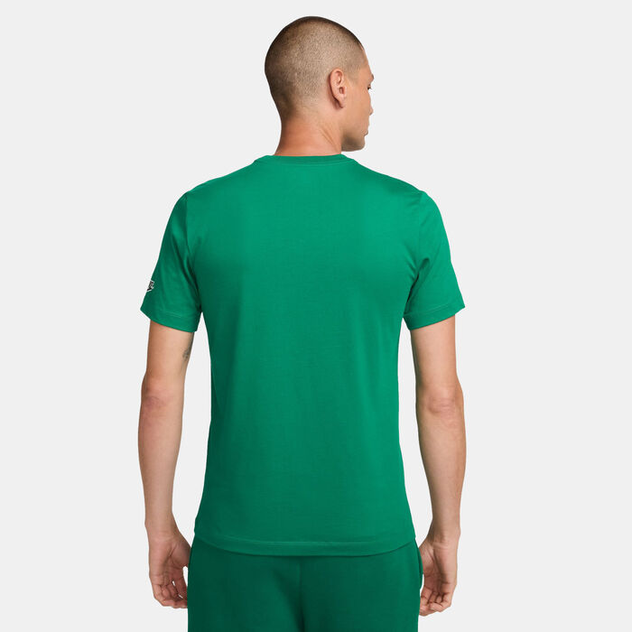 Nike Men's Sportswear Club T-Shirt Green Nike Men's Sportswear Club T-Shirt Green image number 1