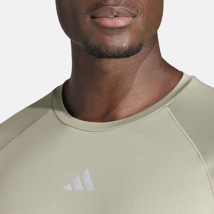 adidas Men's Gym Training T-Shirt Green adidas Men's Gym Training T-Shirt Green image number 4