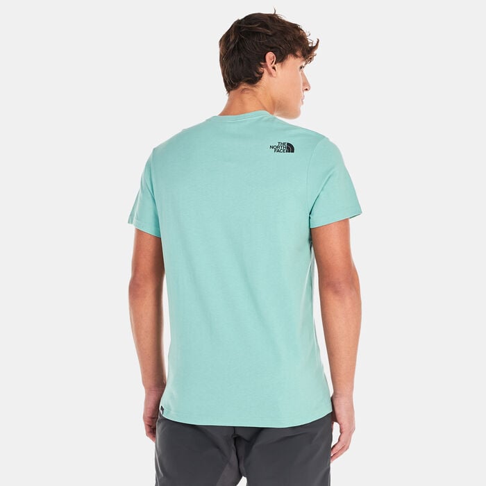 The North Face Men's Fine T-Shirt Green The North Face Men's Fine T-Shirt Green image number 1