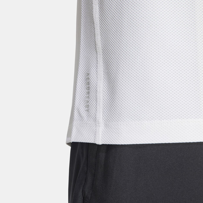 adidas Men's Own the Run T-Shirt White adidas Men's Own the Run T-Shirt White image number 3