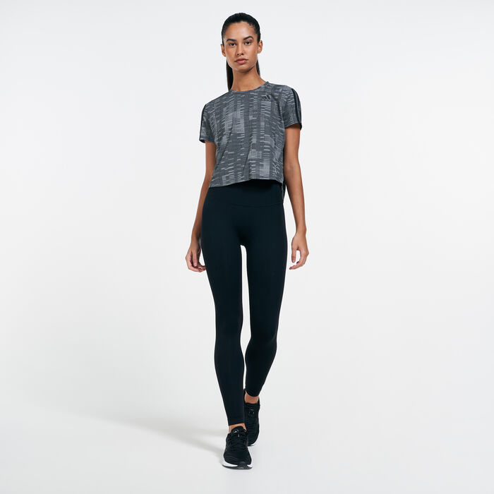 adidas Women's Own The Run Primeblue T-Shirt Black adidas Women's Own The Run Primeblue T-Shirt Black image number 2