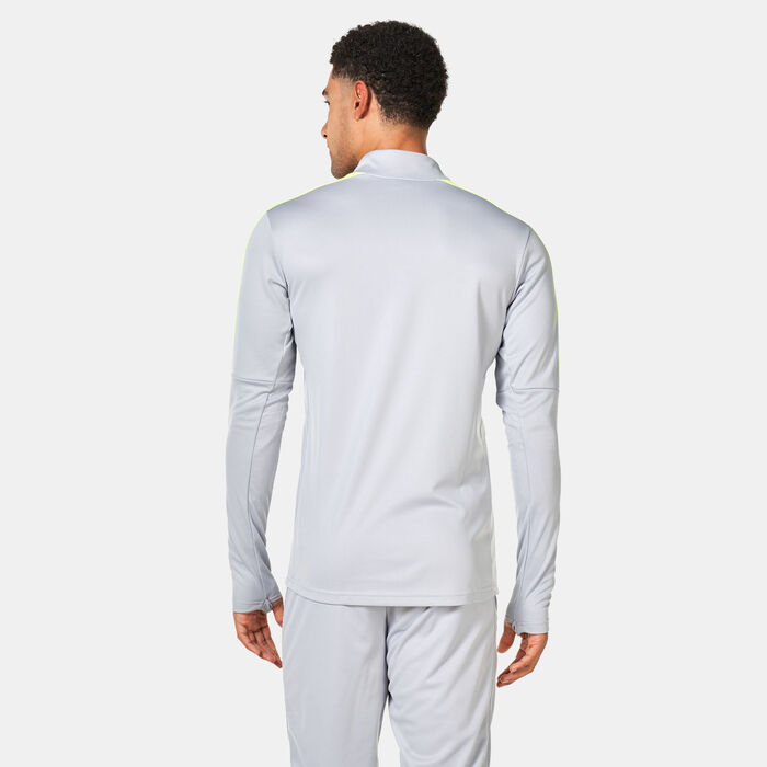 Nike Men's Academy Dri-FIT Football 1/2-Zip Top Grey Nike Men's Academy Dri-FIT Football 1/2-Zip Top Grey image number 1
