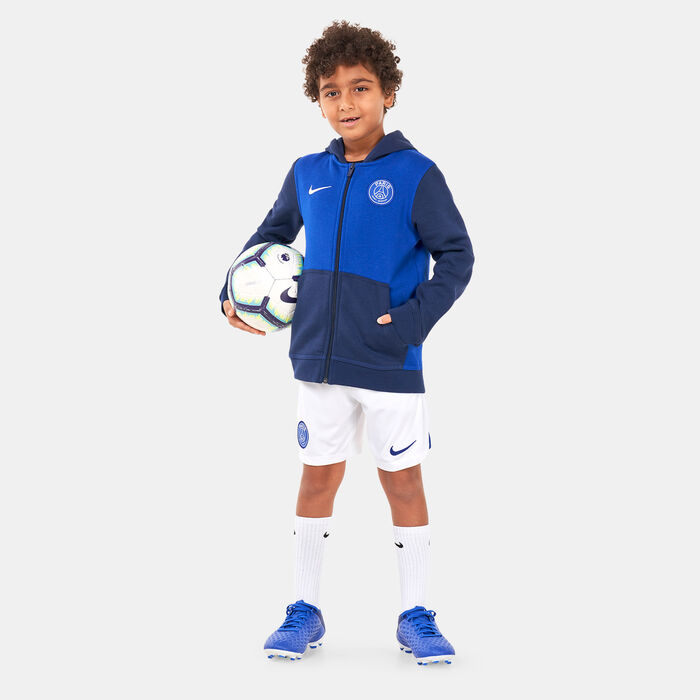 Nike Kids' Paris Saint-Germain Dri-FIT Stadium Third Football Shorts (Older Kids) - 2022/23 White image number 2