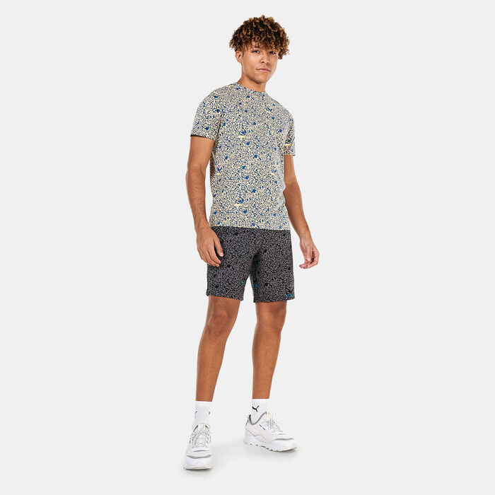PUMA Men's Brand Love Printed T-Shirt Ivory PUMA Men's Brand Love Printed T-Shirt Ivory image number 2
