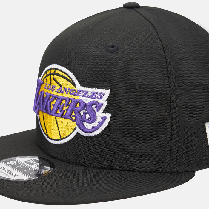 New Era Men's NBA Los Angeles Lakers Repreve 9FIFTY Cap Black image number 2