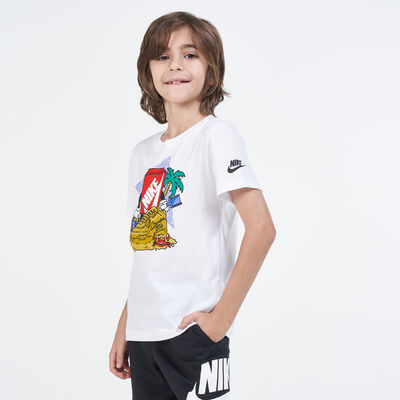 Nike Kids' Air Max 90 Sand Castle T-Shirt White