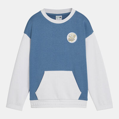 PUMA Kids' Classics FC Sweatshirt Blue PUMA Kids' Classics FC Sweatshirt Blue