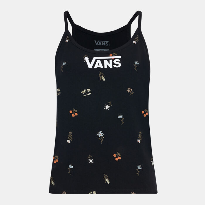Vans Women's Micro Ditsy Halter Top Black Vans Women's Micro Ditsy Halter Top Black image number 0