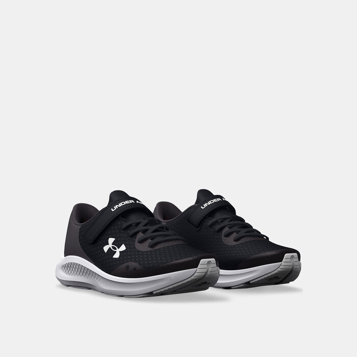 Under Armour UA Pursuit 3 AC Running Shoe (Younger Kids) Black Under Armour UA Pursuit 3 AC Running Shoe (Younger Kids) Black image number 1