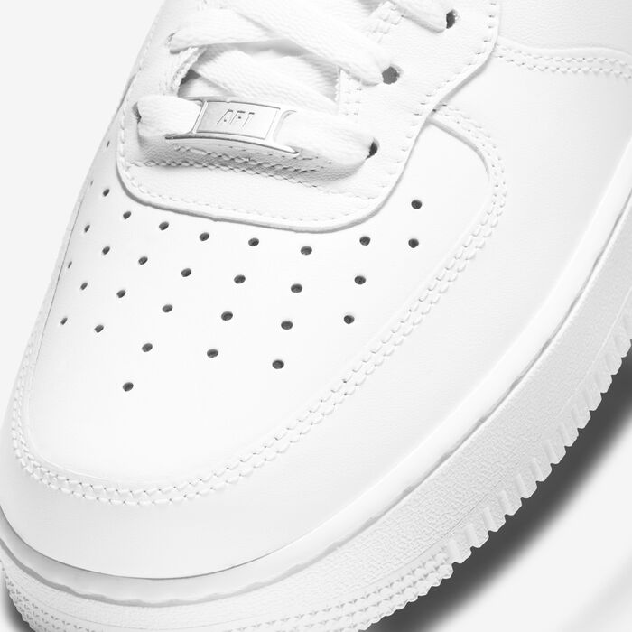 Nike Men's Air Force 1 Mid '07 Shoes White Nike Men's Air Force 1 Mid '07 Shoes White image number 7