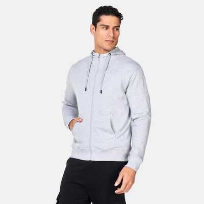 Sun and Sand Sports Men's Zipper Hoodie Grey