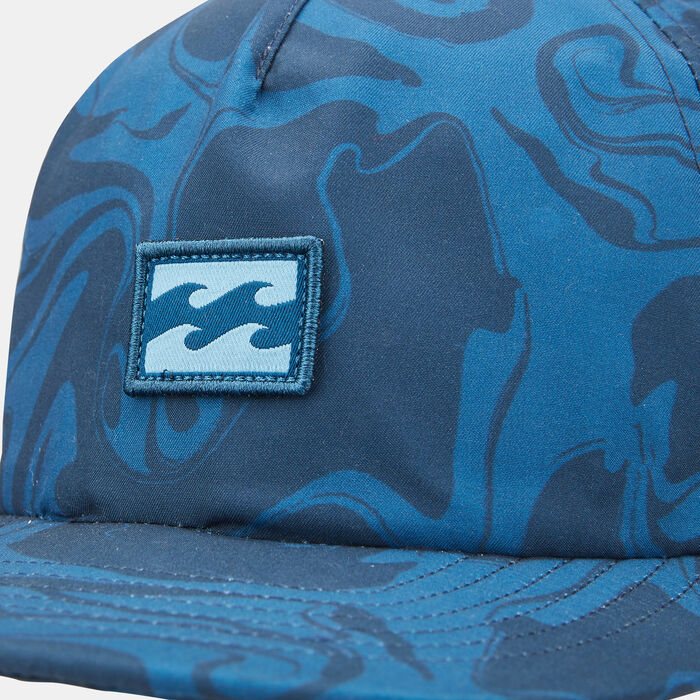 Billabong Men's Platform Print Strapback Cap Blue Billabong Men's Platform Print Strapback Cap Blue image number 2