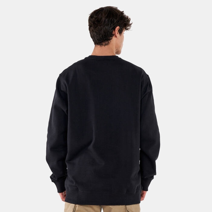 Timberland Men's Chest Logo Sweatshirt Black image number 1