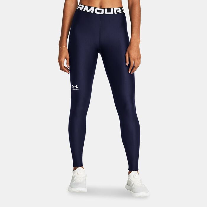 Under Armour Women's HeatGear Training Leggings Blue Under Armour Women's HeatGear Training Leggings Blue image number 0