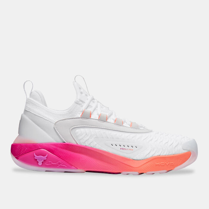 Under Armour Men's Project Rock 7 Training Shoes White Under Armour Men's Project Rock 7 Training Shoes White image number 0