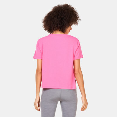 Nike Women's Yoga Dri-FIT Training Top Pink Nike Women's Yoga Dri-FIT Training Top Pink