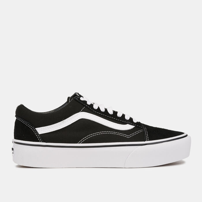 Vans Platform Old Skool Unisex Shoe Black Vans Platform Old Skool Unisex Shoe Black image number 0
