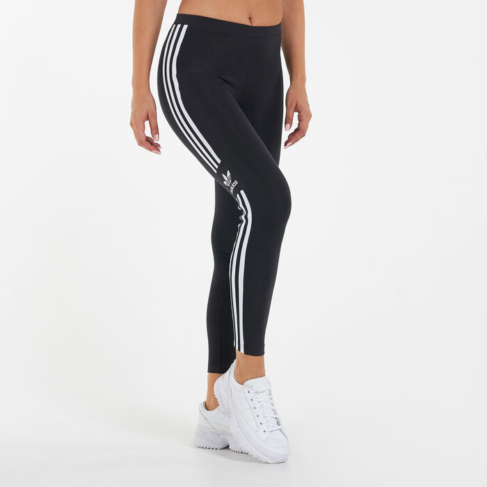 adidas Originals Women's Trefoil Leggings Black adidas Originals Women's Trefoil Leggings Black image number 1