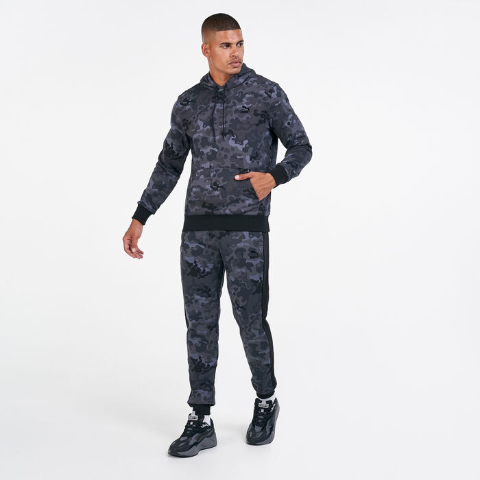 PUMA Men's Classics Hoodie Black image number 2