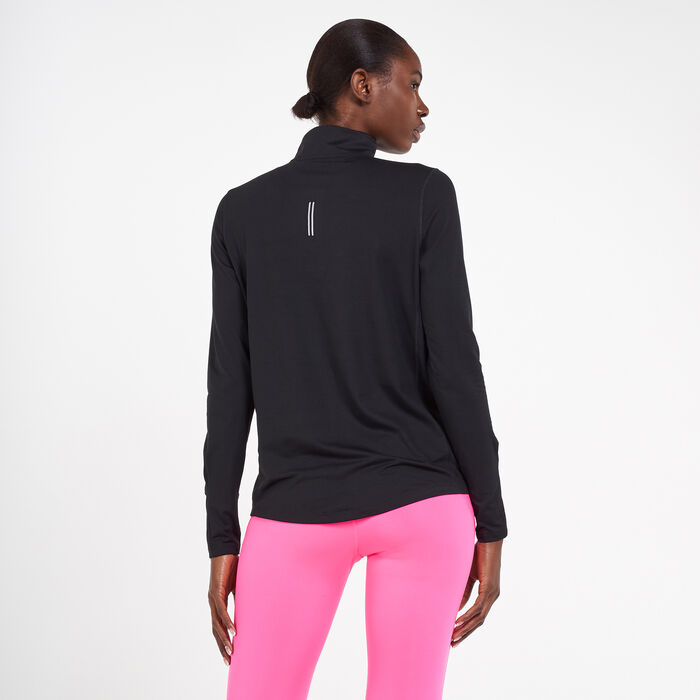 Nike Women's Element Half-Zip Hoodie Black Nike Women's Element Half-Zip Hoodie Black image number 1