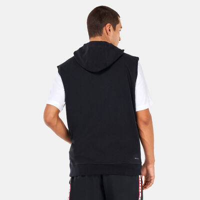 Jordan Men's Dri-FIT Sport Sleeveless Pullover Hoodie Black Jordan Men's Dri-FIT Sport Sleeveless Pullover Hoodie Black